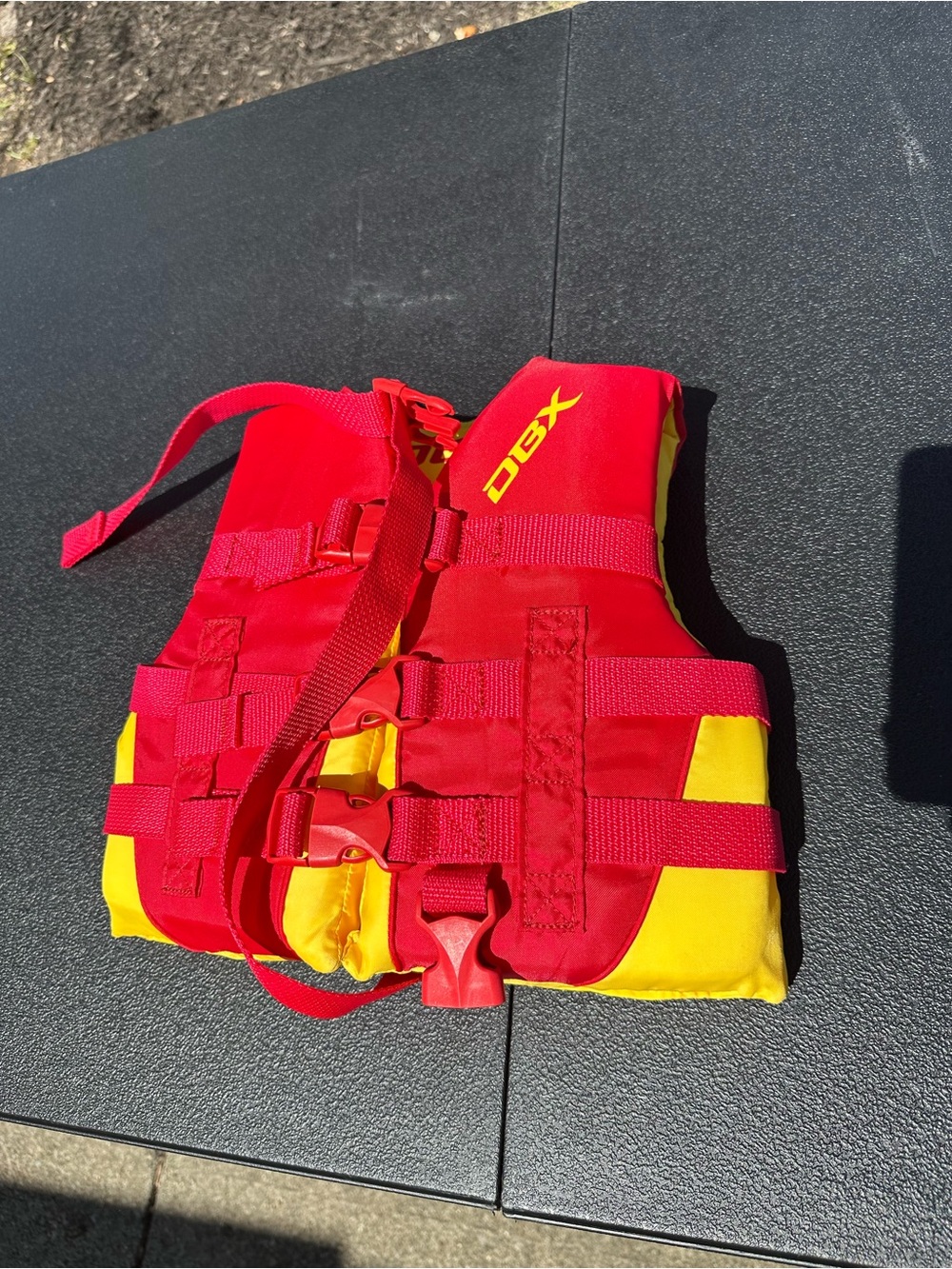 DBX Kids Red & Yellow Swim Vest